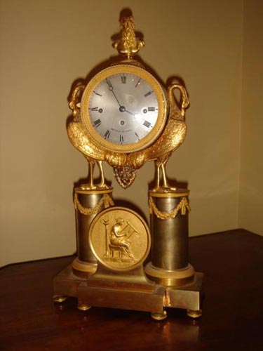 Very rare Vienna Biedermeier clock