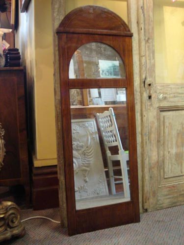 Swedish Karl Johan period pier mirror