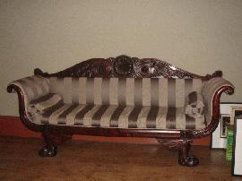 Rare American Early Federal Period Sofa