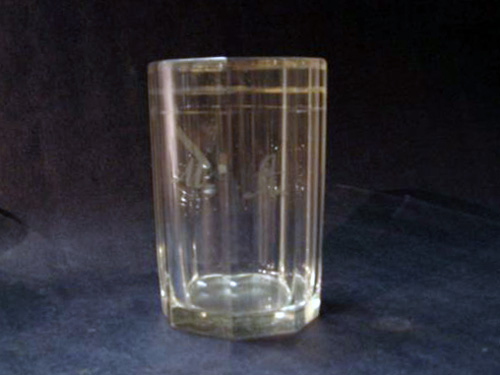 Vienesse engraved antique beaker