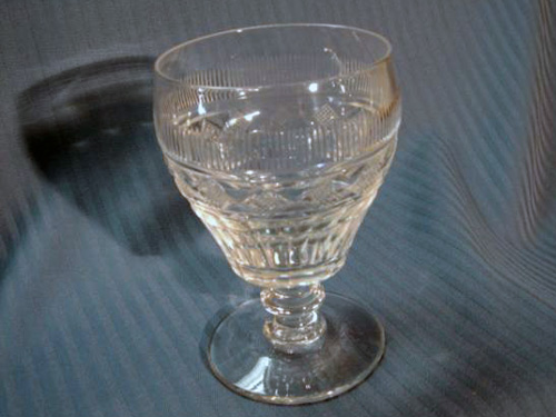 Antique Scottish Victorian large goblet