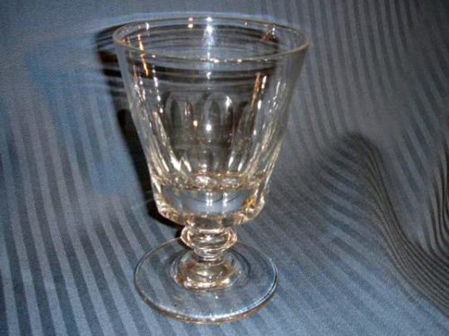 Georgian cut glass huge rummer 1840