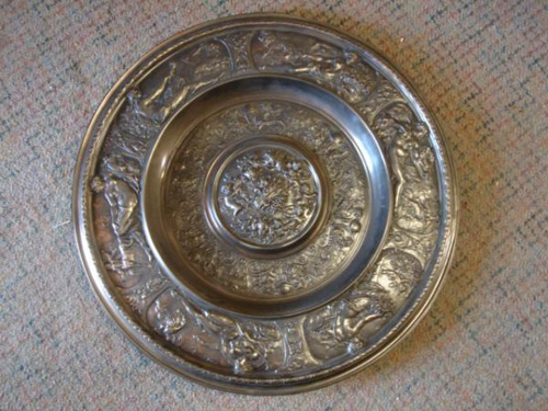 Biedermeier Berlin Iron display plate