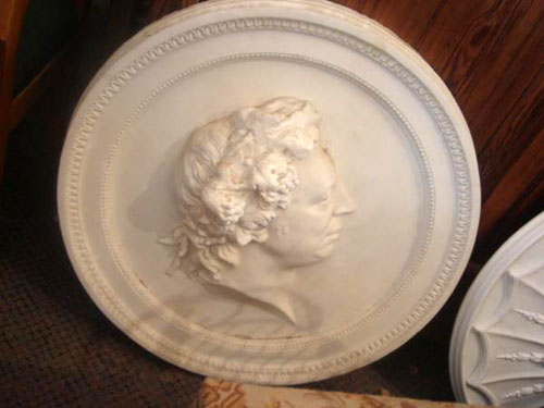 Huge Portrait medallion Belman