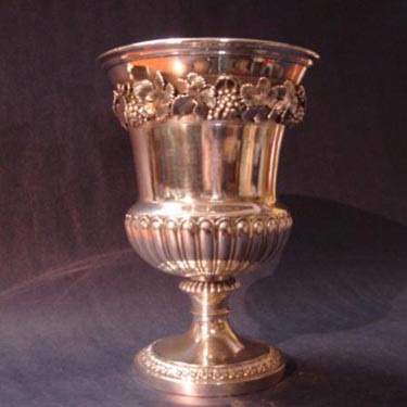 Rare Regency Calyx form vase London 1825