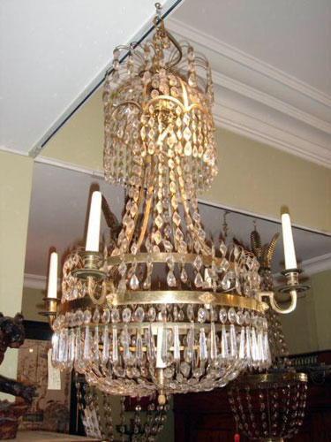Swedish Gustavian 18th Cent. Chandelier