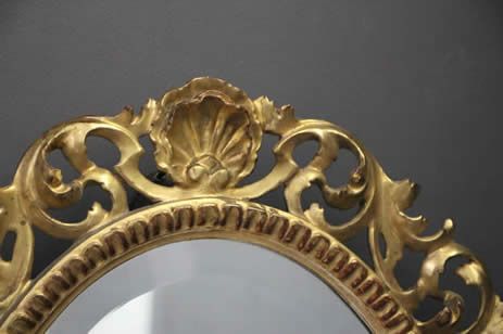 A Louis Phillipe 19th Century Sunbeam pediment Miror SOLD - Parterre  Australia